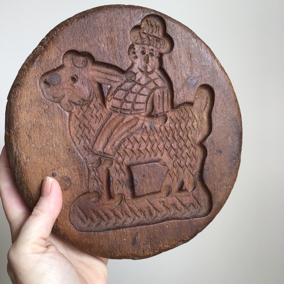 ANTIQUE Maple Sugar Wood MOLD - Picture 3 of 7